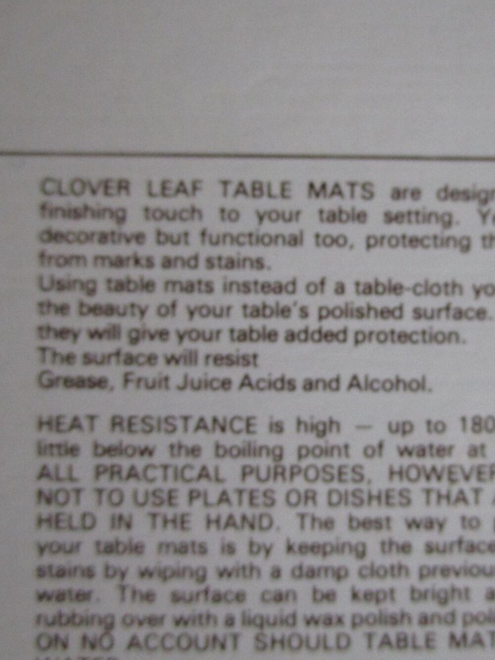 set of 6 vintage cork board table mats - Picture 9 of 16